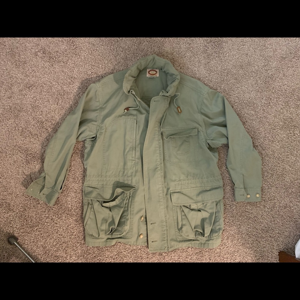 Vintage Military Army Field Jacket Banana Republic
